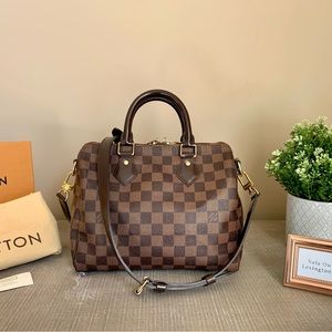 Louis Vuitton SPEEDY BANDOULIÈRE 25 Damier Ebene